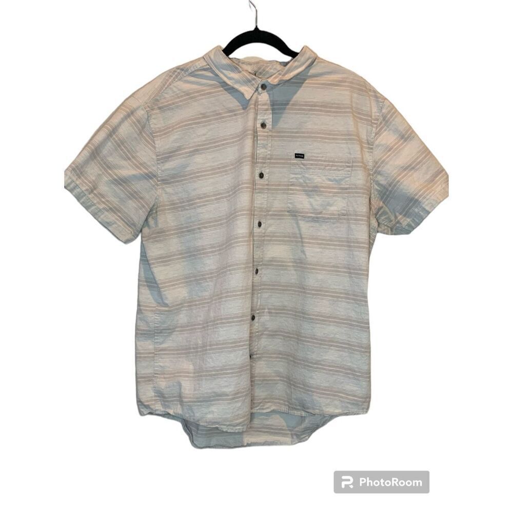 Hurley Button Down Casual Top Size XXL